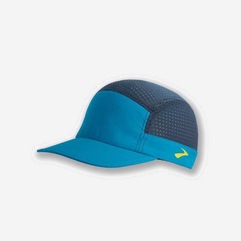 Brooks Men's Propel Mesh Running Hat Singapore - Electric Blue/Alpine (09271-XITR)